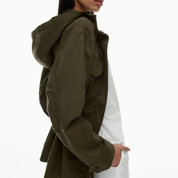 Aritzia The Group Nook Canvas Utility Jacket - XXS Like new - Picture 3 of 6